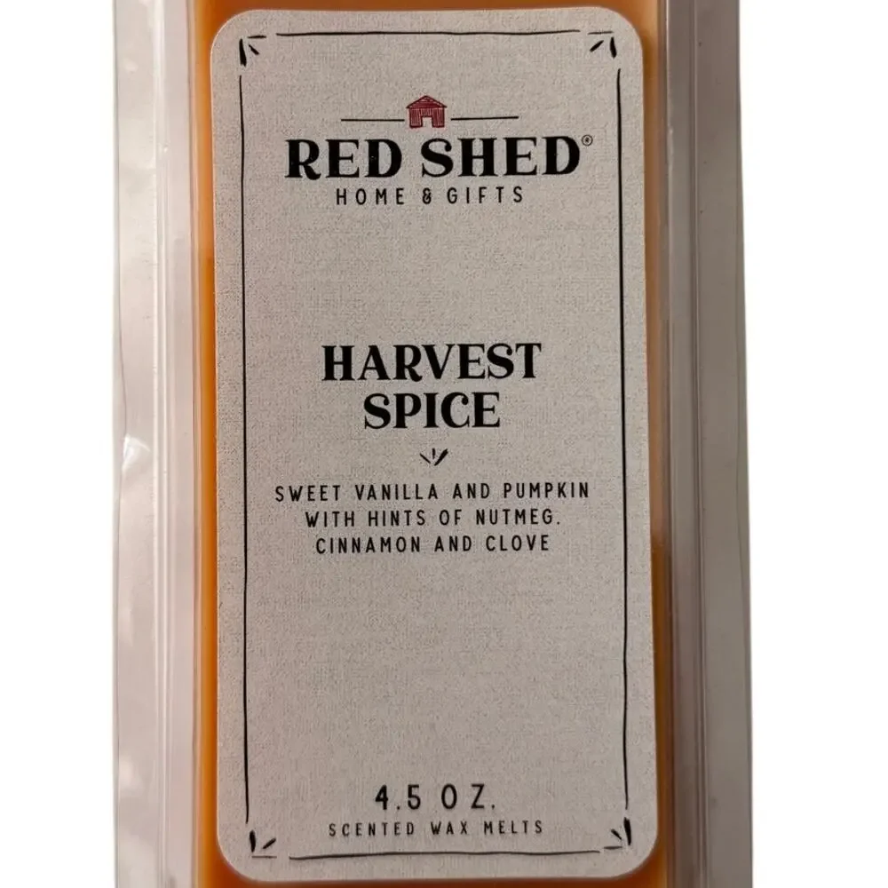 Red Shed Harvest Spice Wax Melts NEW